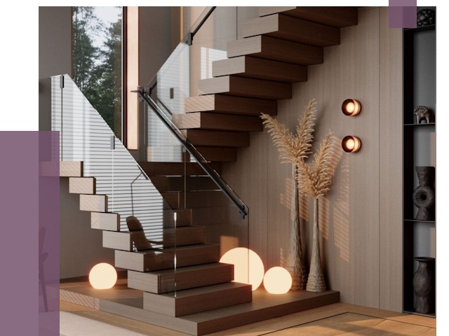 Изготовление и монтаж лестниц в Кингисеппе от 88264 руб. | ПРОЛЁТ-Кгп