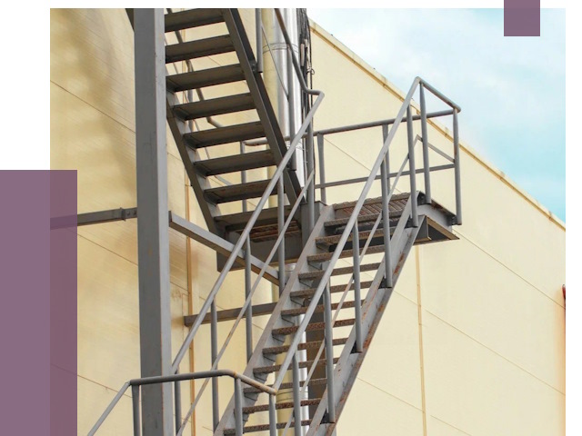 Пожарные лестницы в Кингисеппе от 12461 руб. — монтаж и продажа | ПРОЛЁТ-Кгп