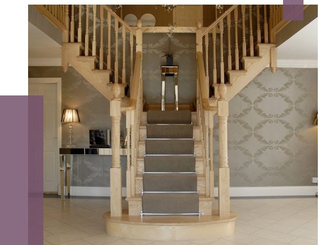 Монтаж деревянных лестниц в Кингисеппе от 7736 руб. 