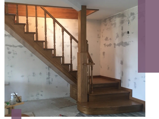 Ремонт деревянных лестниц в Кингисеппе: быстро и качественно