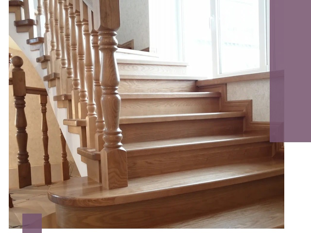 Реставрация деревянных лестниц в Кингисеппе — качественно и быстро