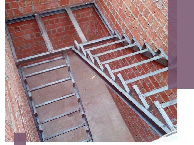 Монтаж металлических лестниц под ключ в Кингисеппе быстро и качественно