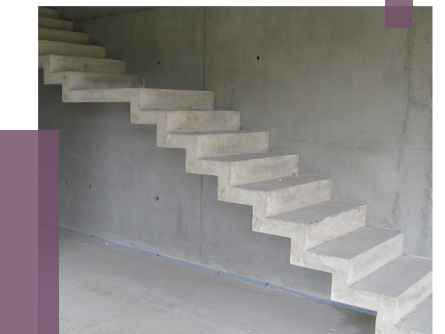 Бетонные лестницы в Кингисеппе от 19210 руб. под ключ | ПРОЛЁТ-Кгп