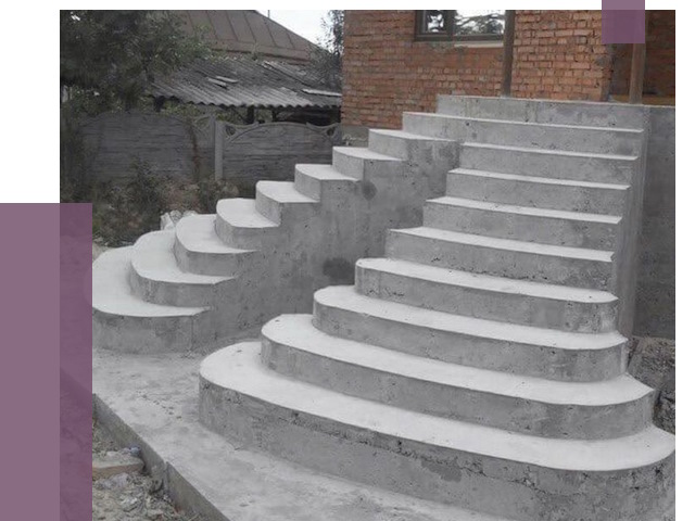 Монтаж бетонных лестниц в Кингисеппе от 4361 руб. 