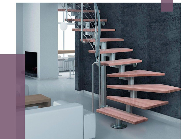 Модульные лестницы в Кингисеппе от 17134 руб. — купить в ПРОЛЁТ-Кгп