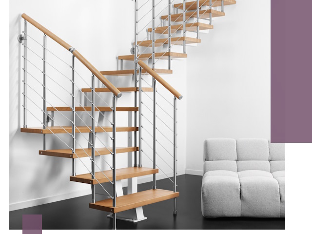 Модульные лестницы под ключ в Кингисеппе — монтаж и изготовление