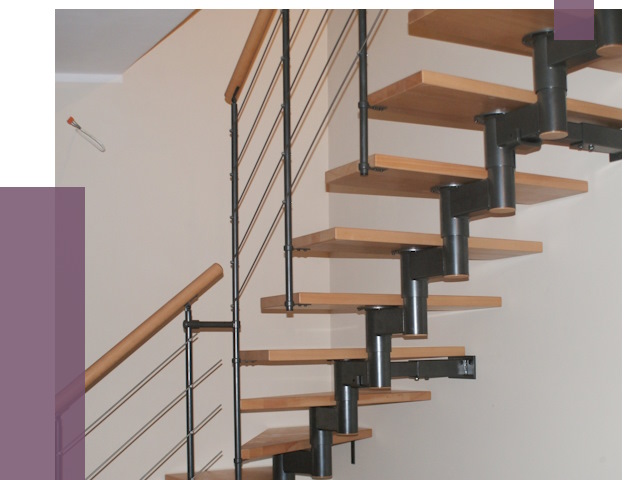 Изготовление модульных лестниц в Кингисеппе от 11682 руб. 