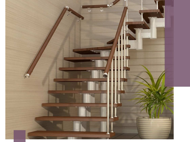 Изготовление модульных лестниц под ключ в Кингисеппе