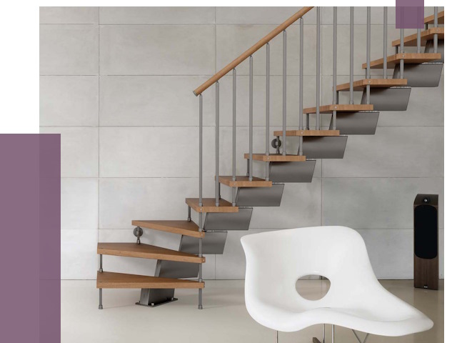 Монтаж модульных лестниц в Кингисеппе от 6438 руб. 