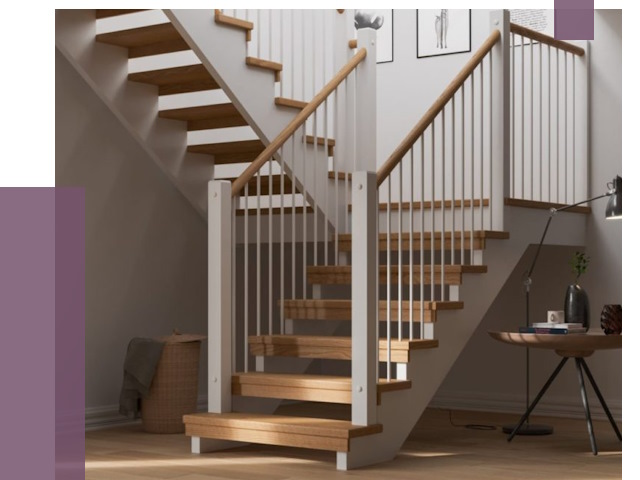 Маршевые лестницы в Кингисеппе от 38680 руб. — монтаж | ПРОЛЁТ-Кгп