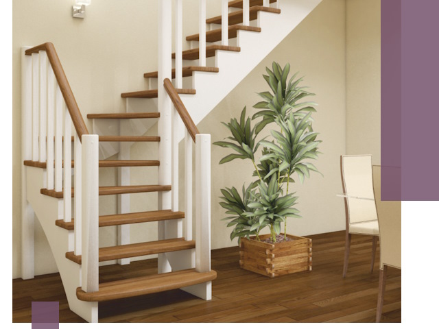 Г-образные лестницы под ключ в Кингисеппе — изготовление и монтаж