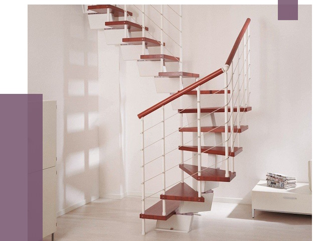 Изготовление лестниц на больцах в Кингисеппе от 9865 руб. | ПРОЛЁТ-Кгп