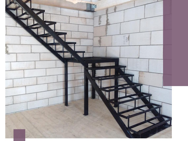 Лестницы на металлокаркасе под ключ в Кингисеппе — изготовление и монтаж