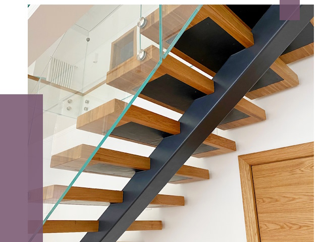 Лестницы на монокосоуре в Кингисеппе от 19210 руб. под ключ | ПРОЛЁТ-Кгп