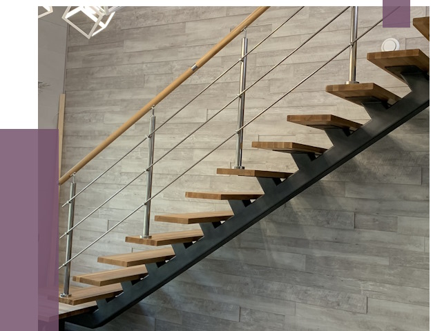 Изготовление лестниц на монокосоуре в Кингисеппе от 77361 руб. 