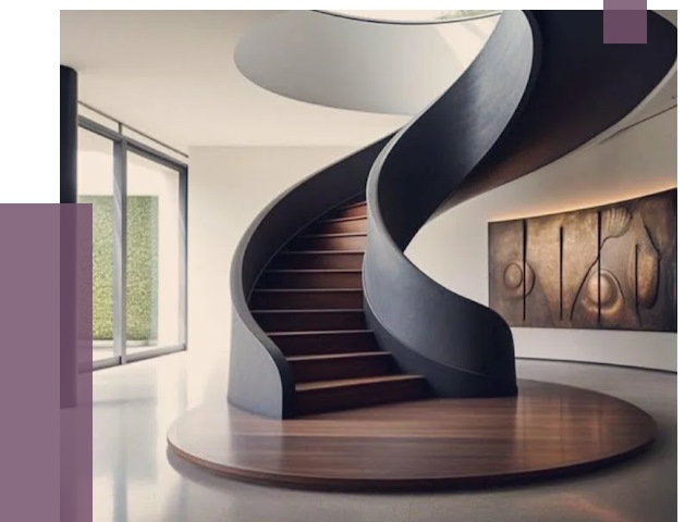 Элитные лестницы под заказ в Кингисеппе от 192104 руб. — ПРОЛЁТ-Кгп