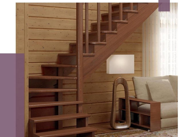 Лестницы эконом класса в Кингисеппе от 18535 руб. бюджетные решения