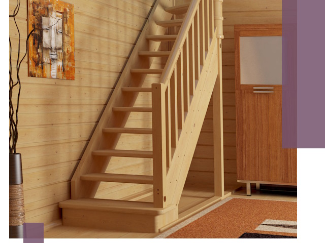 Лестницы эконом класса под ключ в Кингисеппе — недорого и быстро