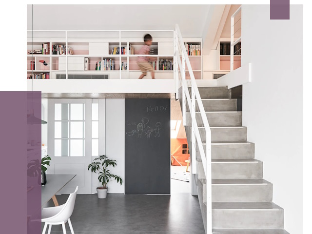 Лестницы для двухуровневой квартиры в Кингисеппе от 179124 руб. | ПРОЛЁТ-Кгп