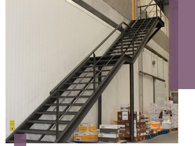 Лестницы для производства в Кингисеппе — изготовление и монтаж