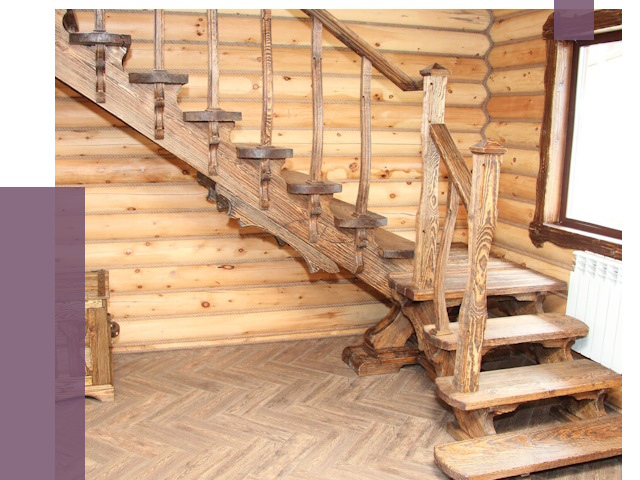 Лестницы в баню в Кингисеппе от 19418 руб. — изготовление | ПРОЛЁТ-Кгп