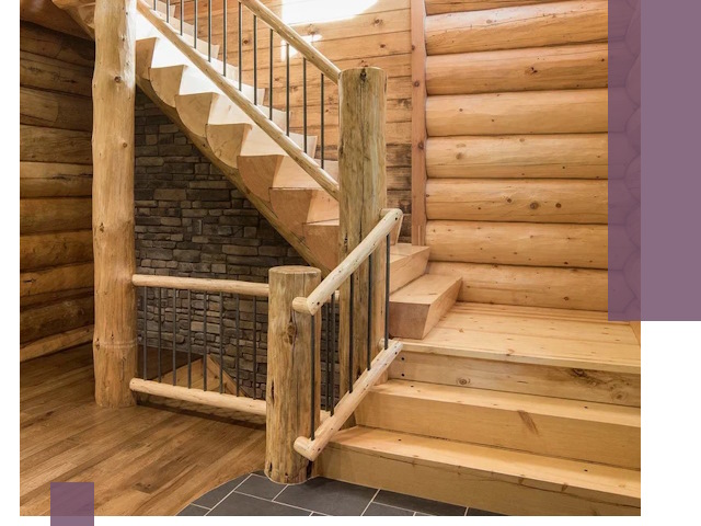 Лестницы в баню под заказ и профессиональный монтаж в Кингисеппе