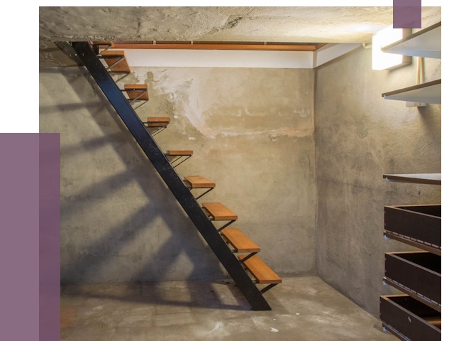 Лестницы в подвал в Кингисеппе от 13343 руб. — монтаж | ПРОЛЁТ-Кгп