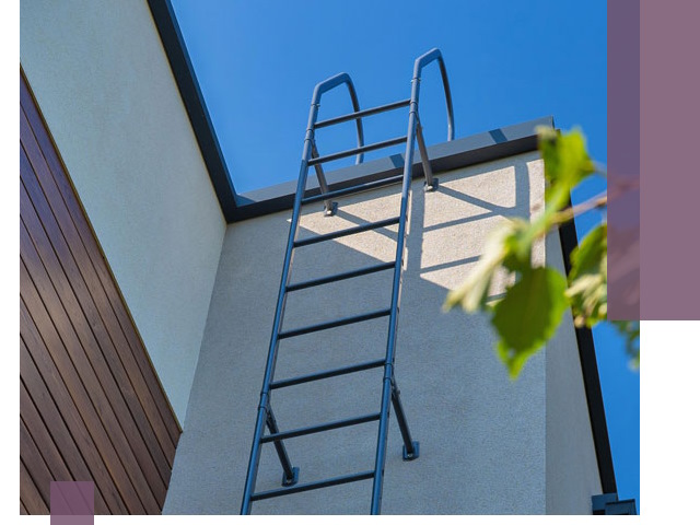 Лестницы на крышу в Кингисеппе — изготовление, монтаж, демонтаж