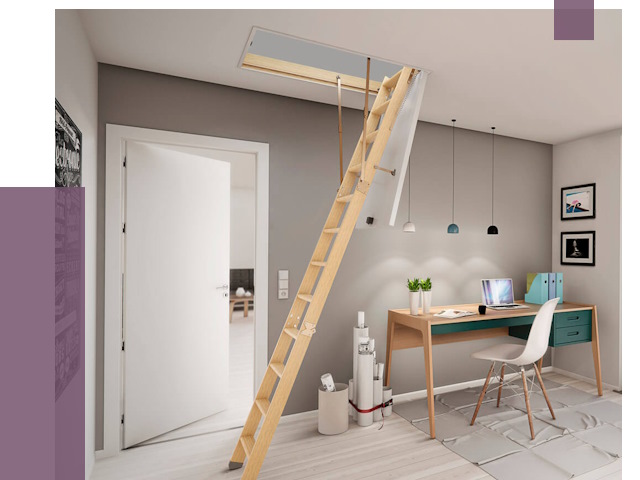 Чердачные лестницы в Кингисеппе — от 14797 руб. | ПРОЛЁТ-Кгп