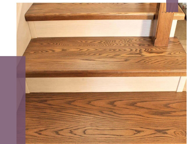 Буковые лестницы под ключ в Кингисеппе от 12720 руб.