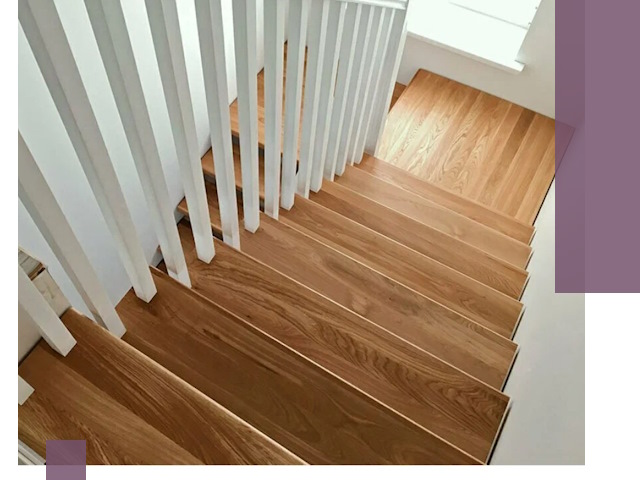 Лестницы из бука в Кингисеппе: изготовление, монтаж и демонтаж