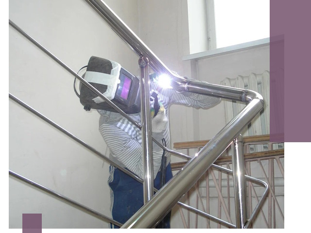 Монтаж перил и ограждений качественно в Кингисеппе