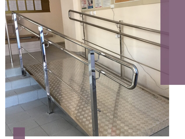 Перила для инвалидов в Кингисеппе — надежные поручни и ограждения