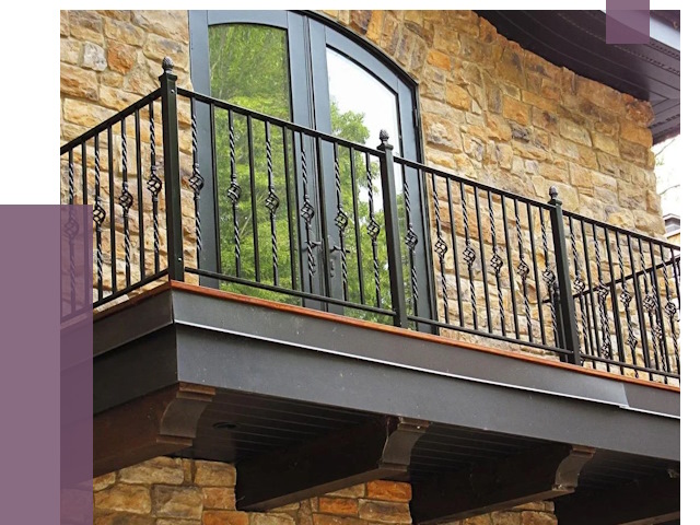 Балконные ограждения в Кингисеппе от 8151 руб. — купить | ПРОЛЁТ-Кгп