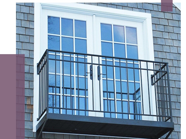 Французские балконы в Кингисеппе от 7528 руб. за м2