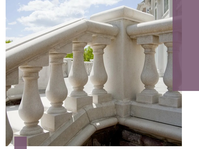 Балюстрады из металла и камня под ключ в Кингисеппе