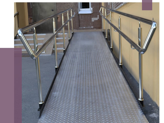 Пандусы в Кингисеппе от 12461 руб. — установка для инвалидов | ПРОЛЁТ-Кгп