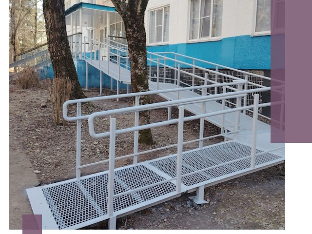 Пандусы под ключ в Кингисеппе: изготовление, монтаж и демонтаж