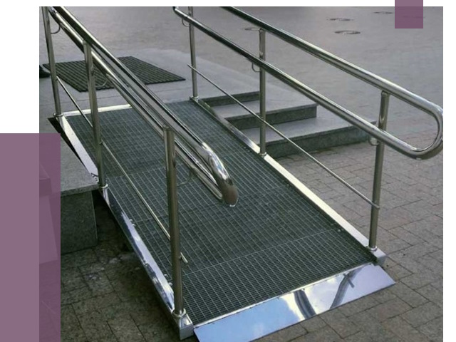 Монтаж пандусов для инвалидов в Кингисеппе от 8743 руб. под ключ | ПРОЛЁТ-Кгп