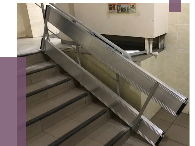 Откидные пандусы в Кингисеппе от 6750 руб. — купить | ПРОЛЁТ-Кгп