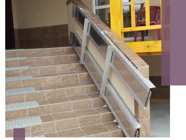 Откидные пандусы под ключ в Кингисеппе — монтаж и демонтаж