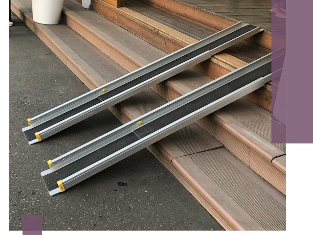 Телескопические пандусы под ключ в Кингисеппе — изготовление и монтаж