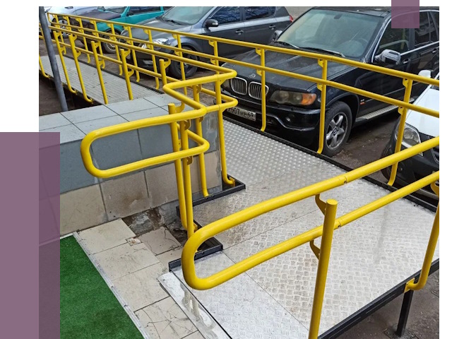 Стационарные пандусы в Кингисеппе от 12461 руб. | ПРОЛЁТ-Кгп