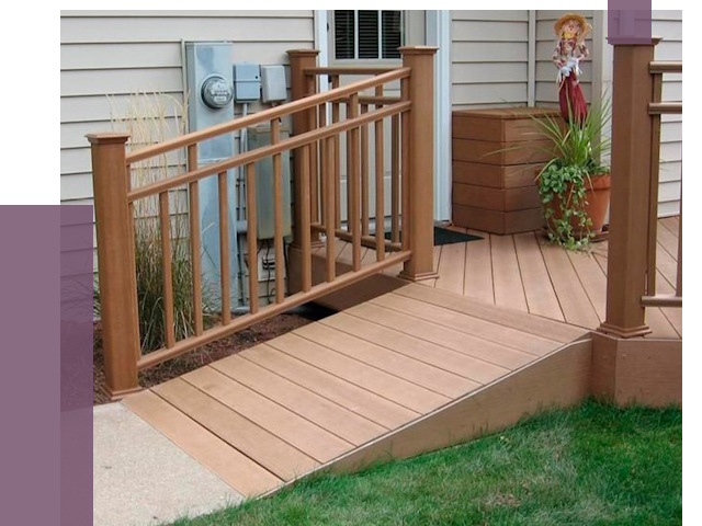 Пандус на крыльцо в Кингисеппе под ключ от 7892 руб.