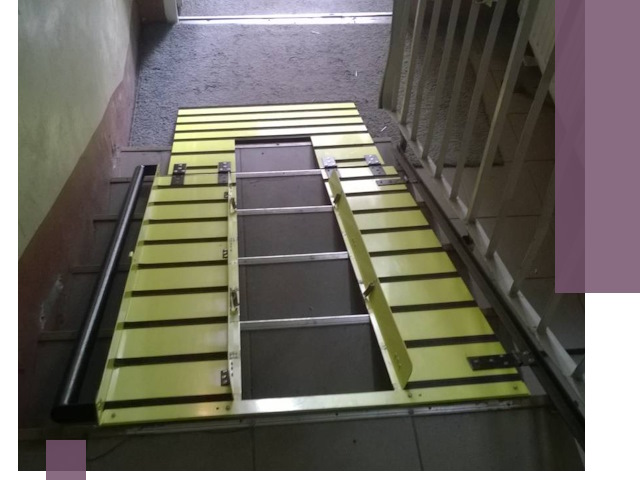 Профессиональный монтаж пандуса в подъезд в Кингисеппе