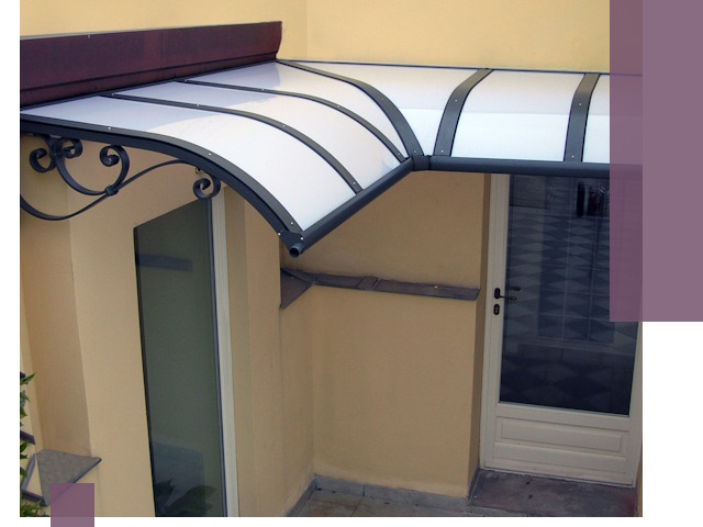 Монтаж козырьков любой сложности в Кингисеппе под ключ