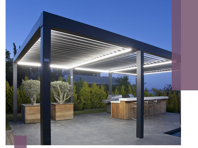 Навесы отдельно стоящие под ключ в Кингисеппе из металла и поликарбоната