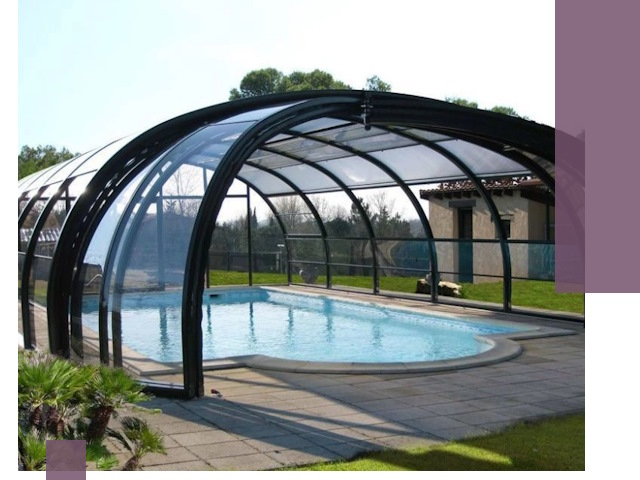 Навесы для бассейна в Кингисеппе: изготовление и монтаж под ключ