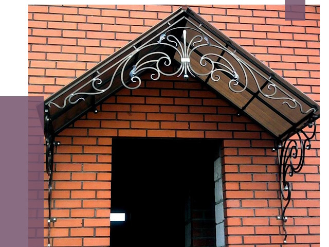 Металлические козырьки в Кингисеппе от 10851 руб. 