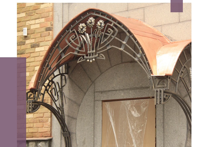 Арочные козырьки в Кингисеппе от 14797 руб. 